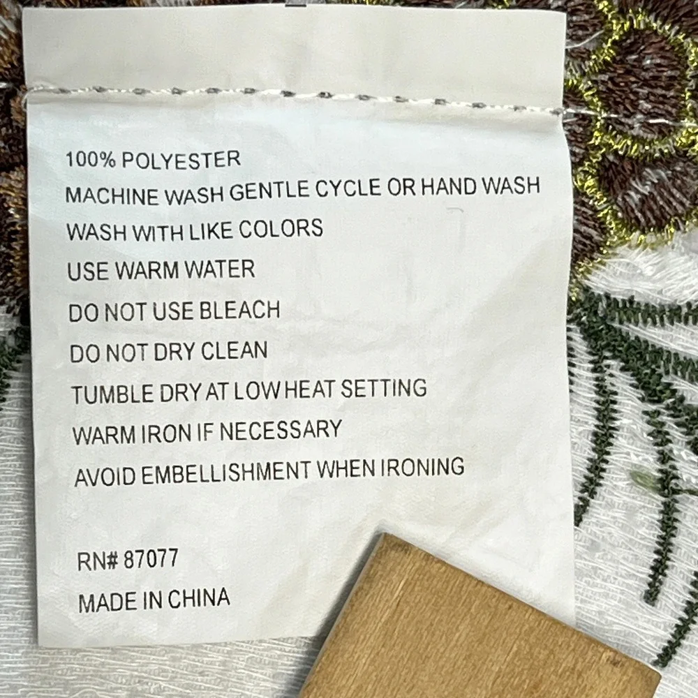 N/A embroidered christmas